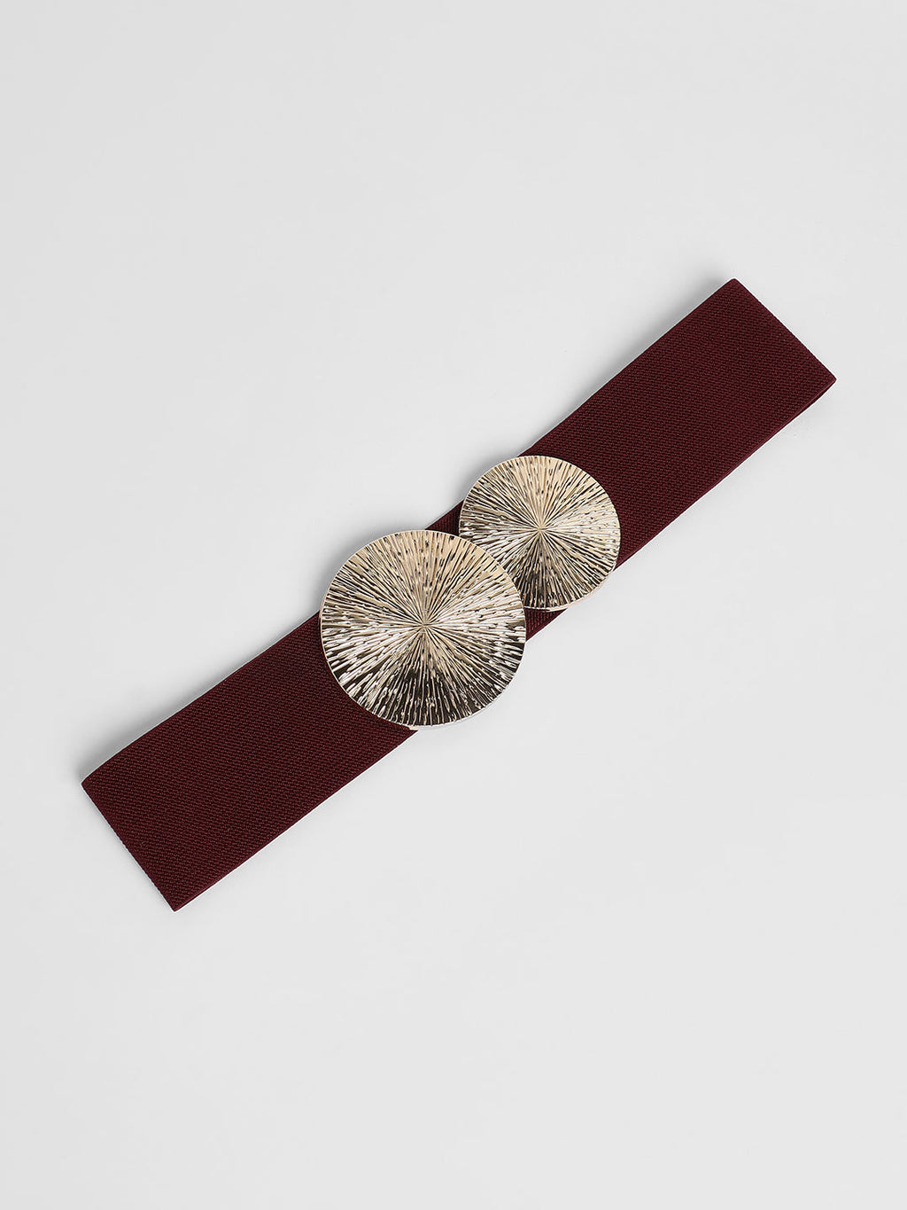 The Lilypad Elastic Belt - Mocha Brown