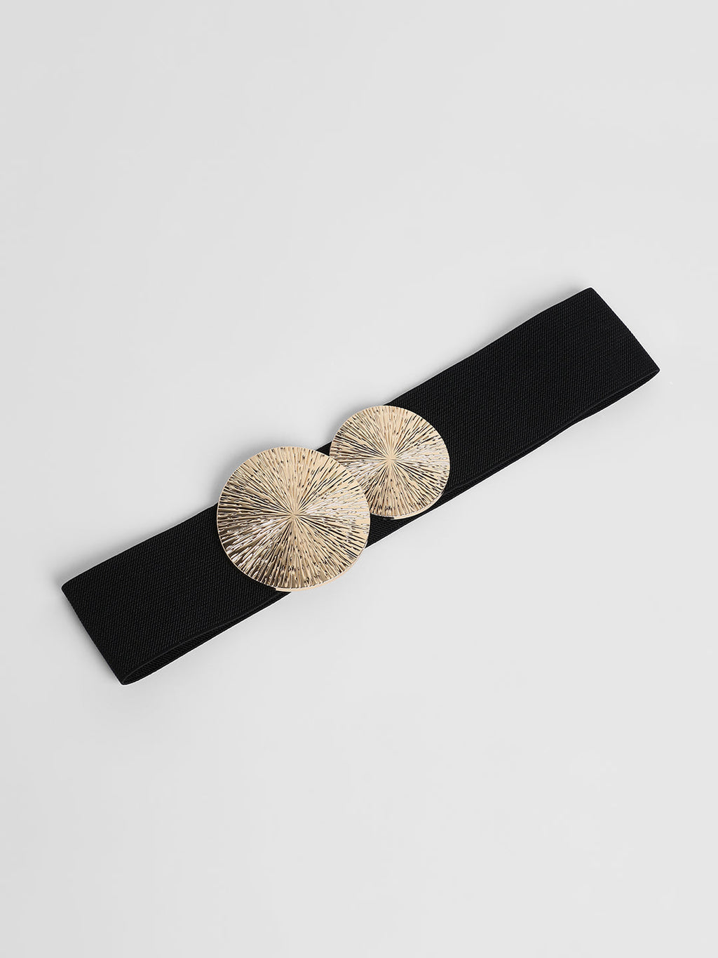 The Lilypad Elastic Belt - Raven Black