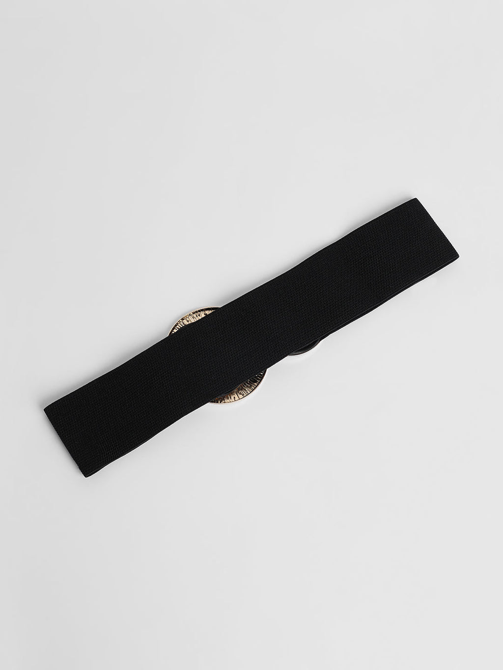 The Lilypad Elastic Belt - Raven Black