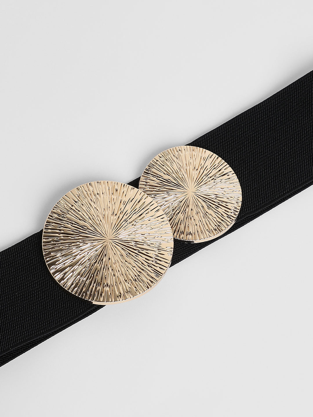 The Lilypad Elastic Belt - Raven Black