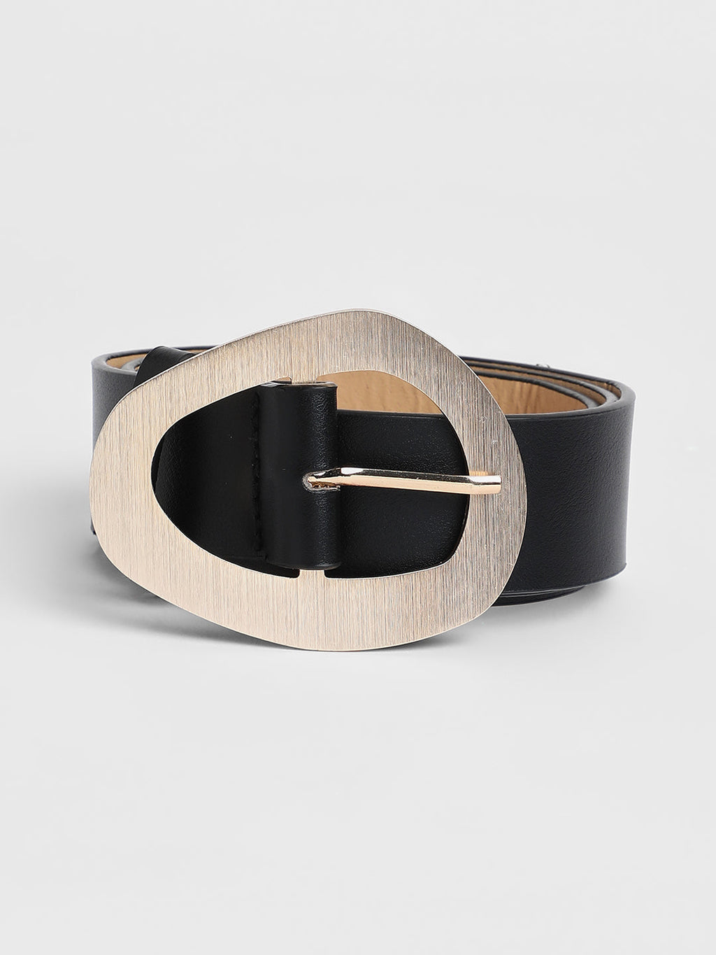 The Cauldron Buckle Belt - Raven Black