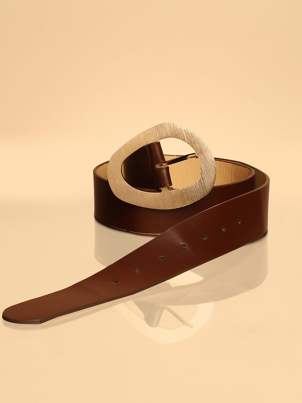 The Cauldron Buckle Belt - Chocolate Brown