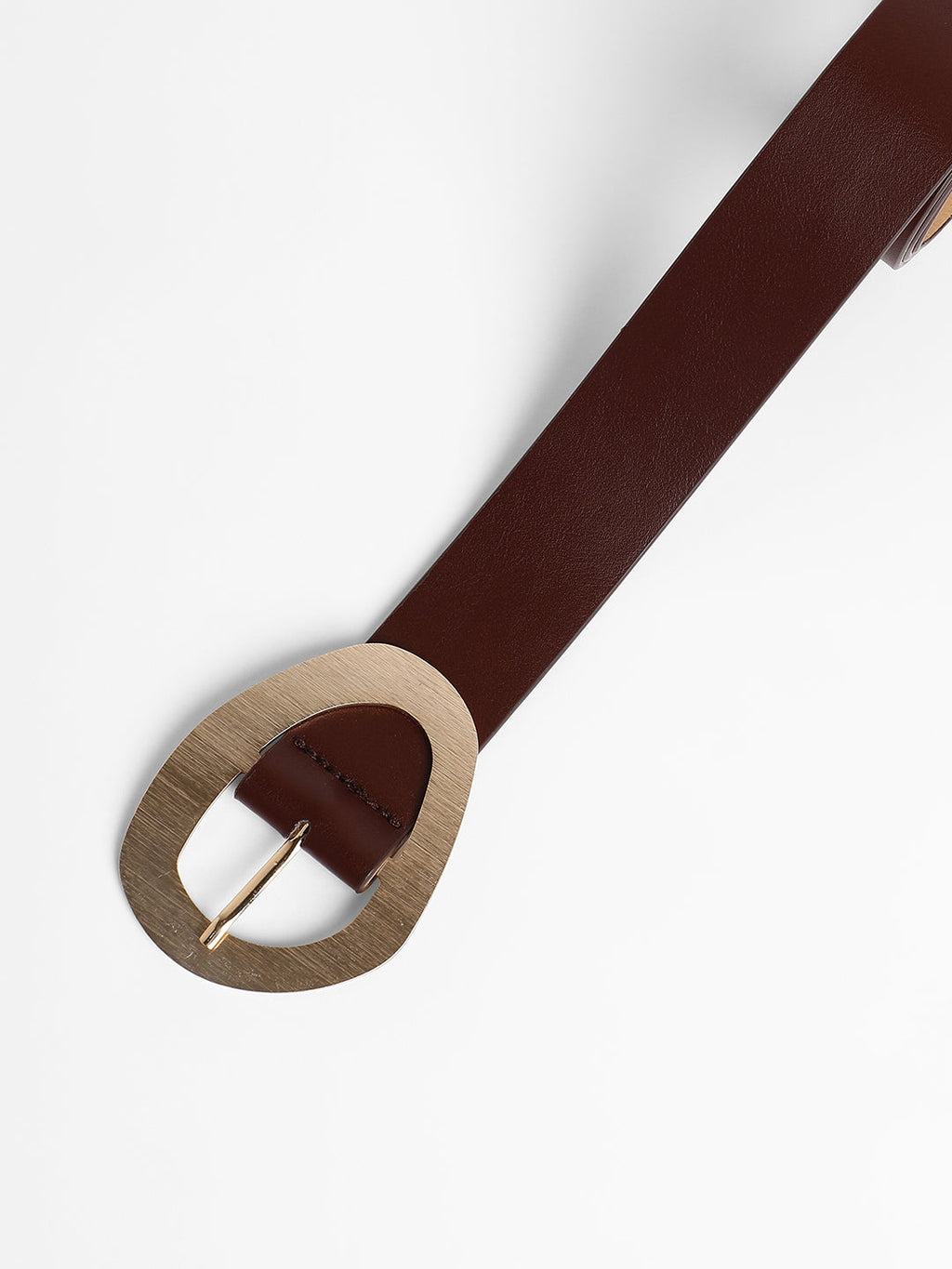The Cauldron Buckle Belt - Chocolate Brown