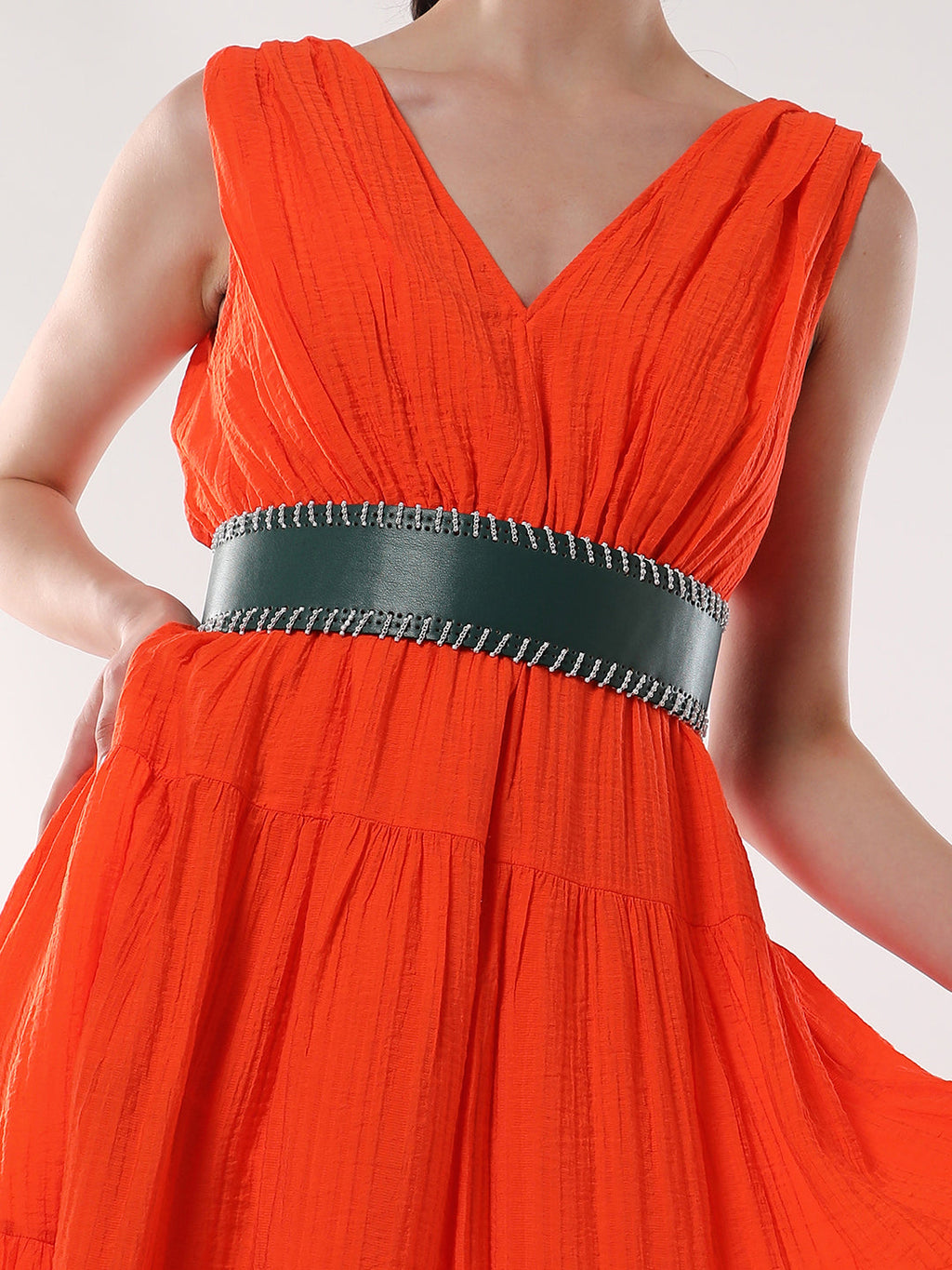 The Mariner Tie-Up Belt - Pine Green