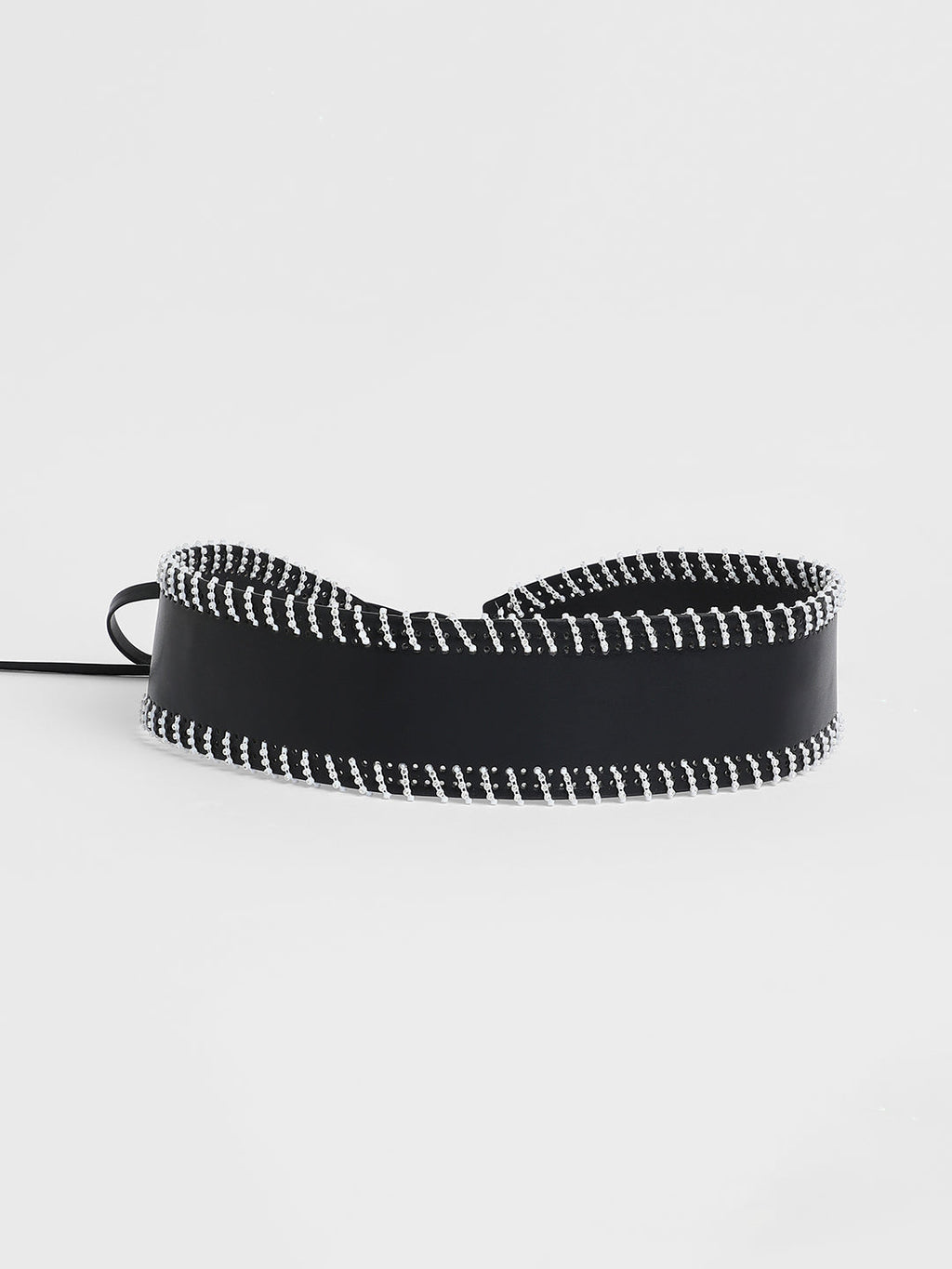 The Mariner Tie-Up Belt - Raven Black