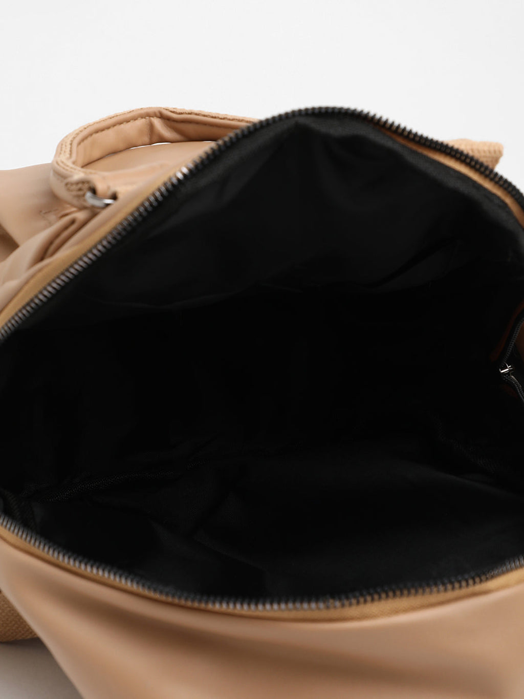 The Top Handle Curve Backpack - Buff Beige