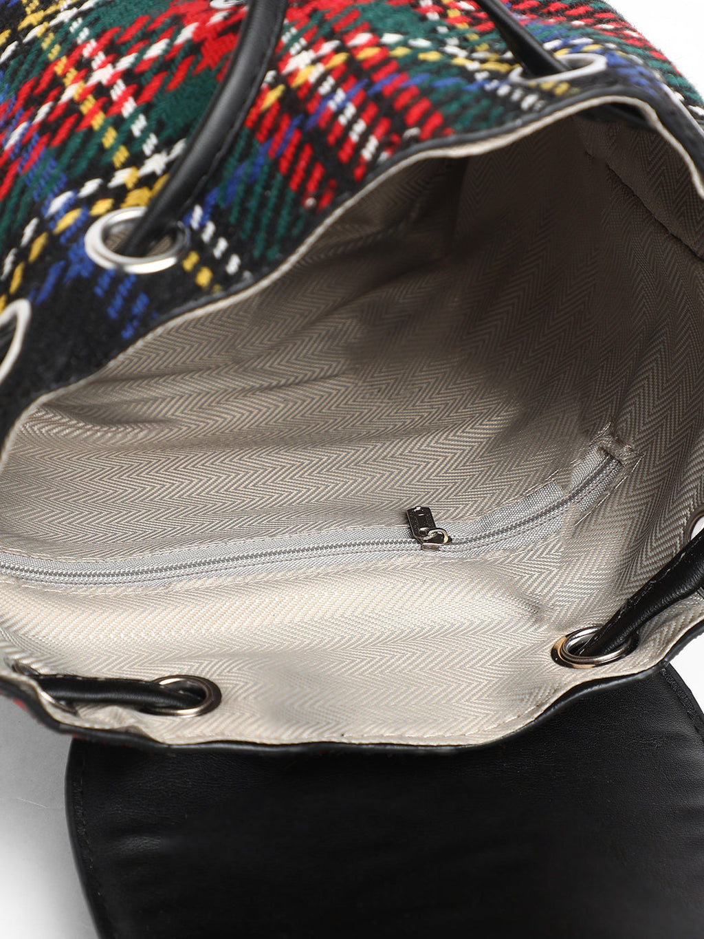 The Tartan Mini Backpack - Multicolour