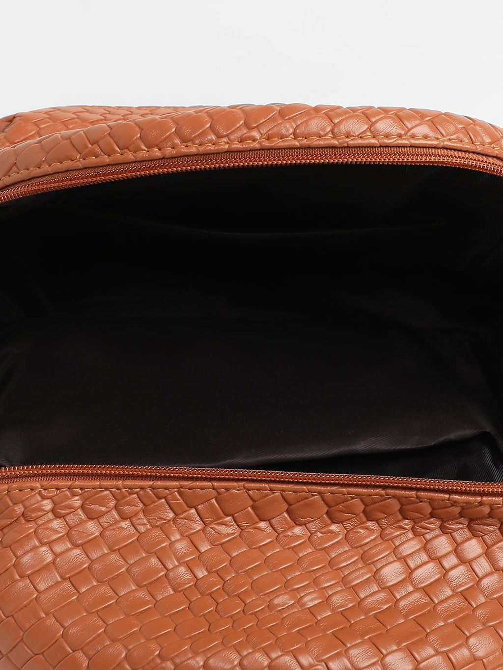 The Weave Curve Backpack - Sienna Brown