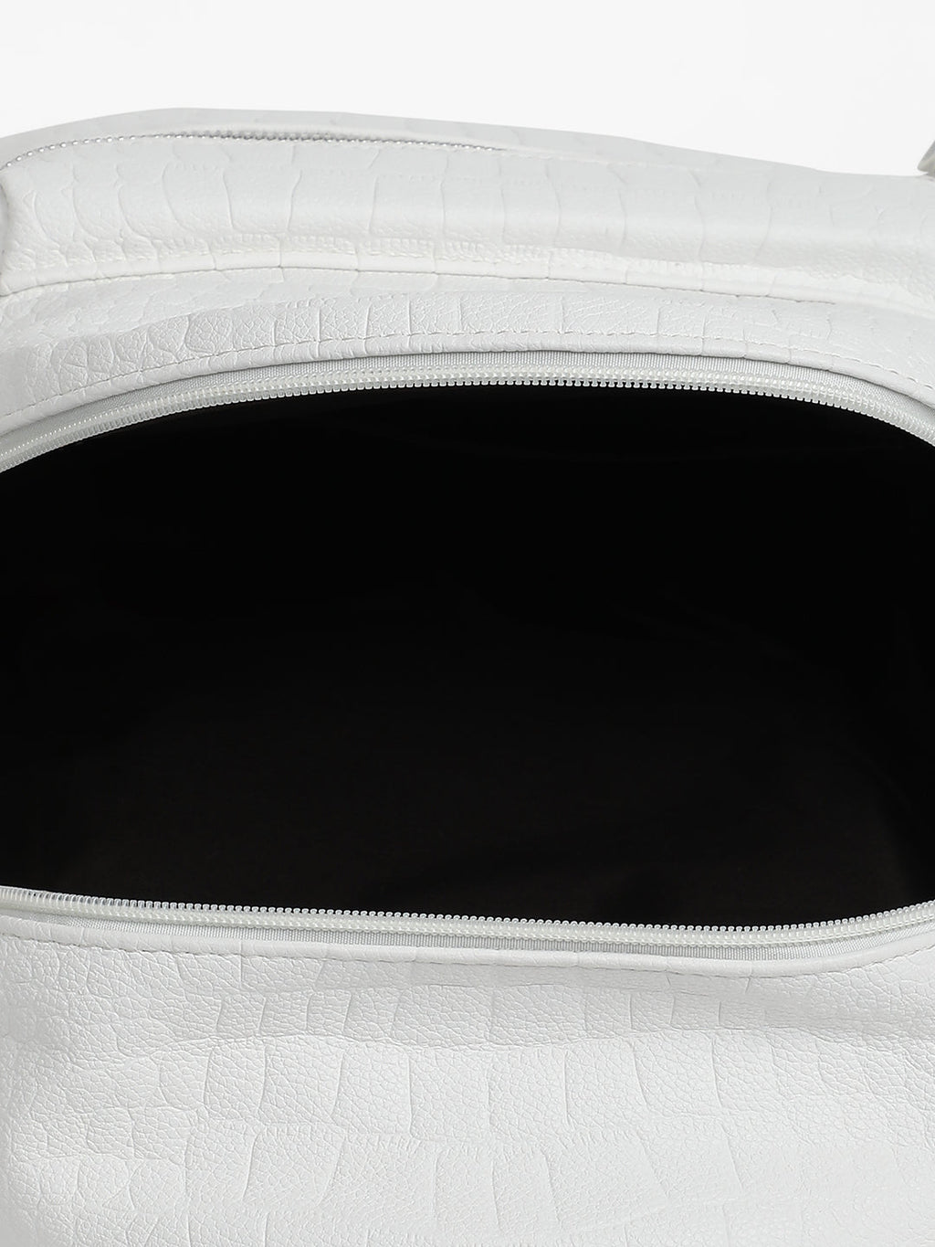 The Scale Curve Backpack - Daisy White