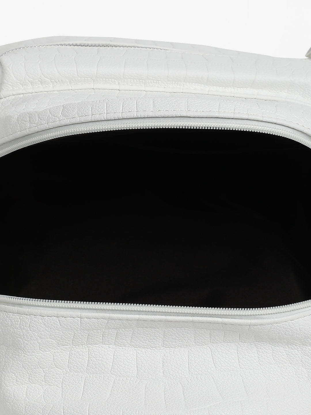 The Scale Curve Backpack - Daisy White