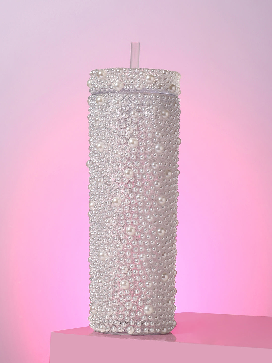 The Snowball Sipper (473 Ml) - Pearl White
