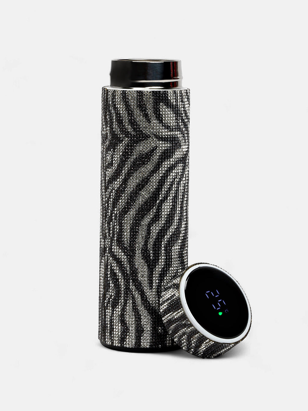 The Zã©Bresse Smart Vacuum Infuser (480 Ml) - Midnight Black & Crystal Silver