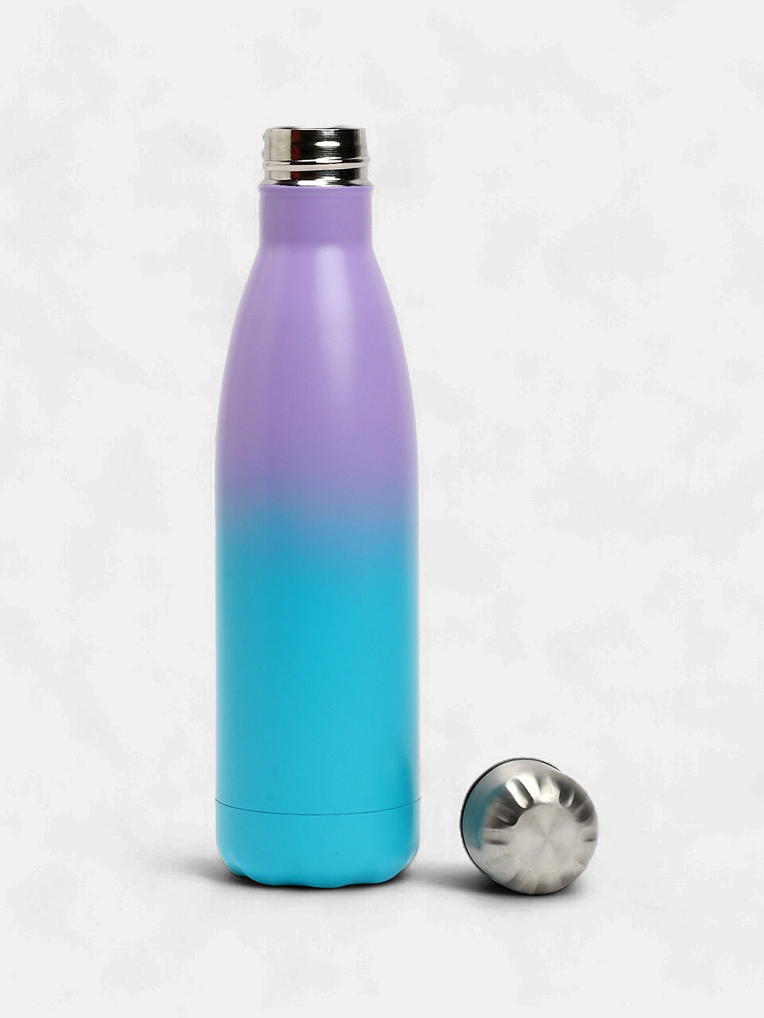 The Ombre Daily Hydration Flask (500 Ml) - Lavender & Azure Blue
