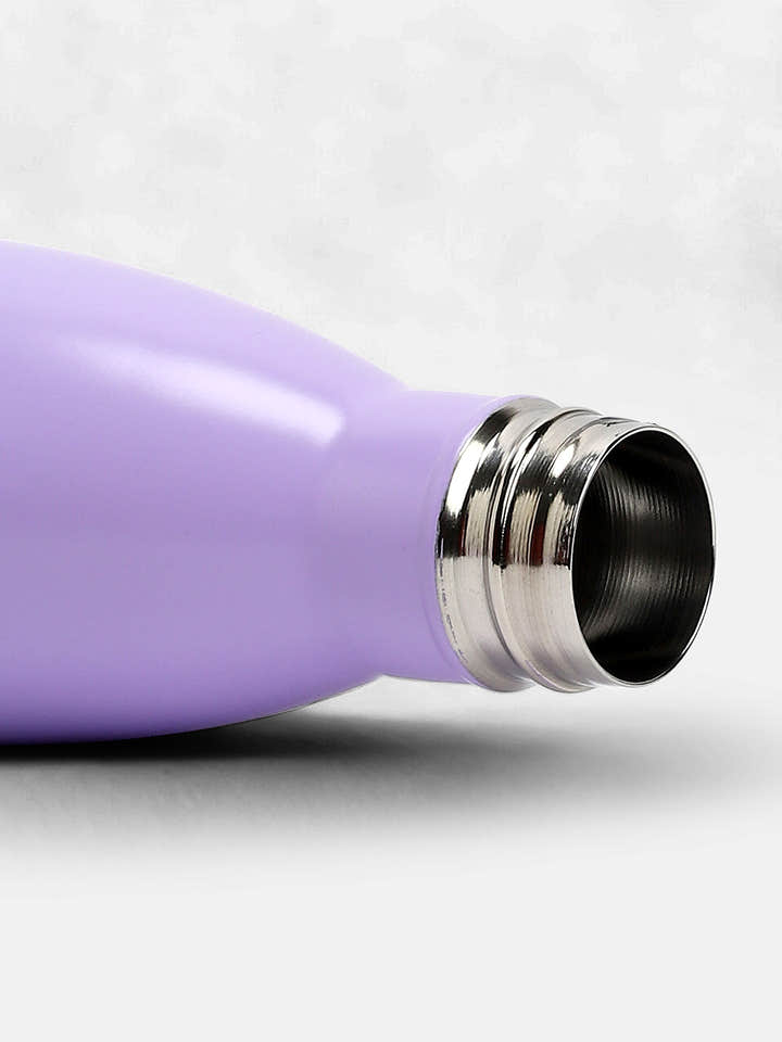 The Ombre Daily Hydration Flask (500 Ml) - Lavender & Azure Blue