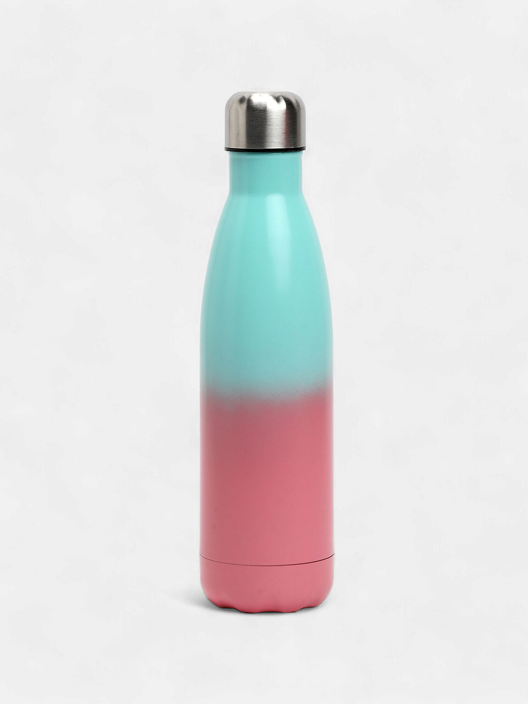 The Ombre Daily Hydration Flask (500 Ml) - Powder Blue & Rouge Pink