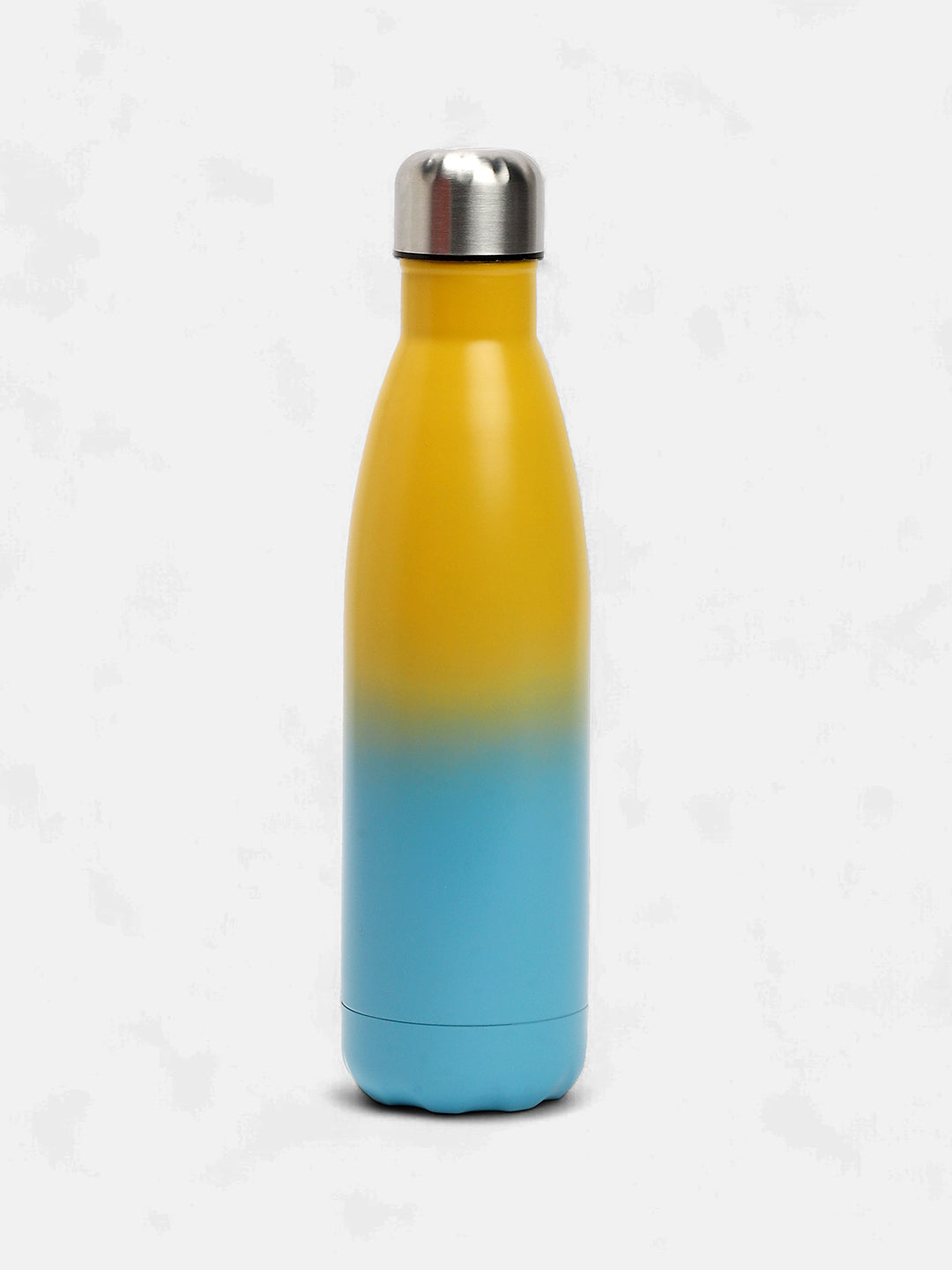 The Ombre Daily Hydration Flask (500 Ml) - Lemon Yellow & Sky Blue