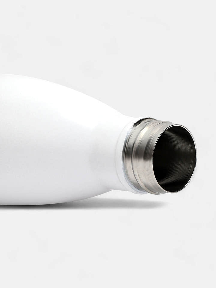 The Ombre Daily Hydration Flask (500 Ml) - Chalk White & Onyx Black