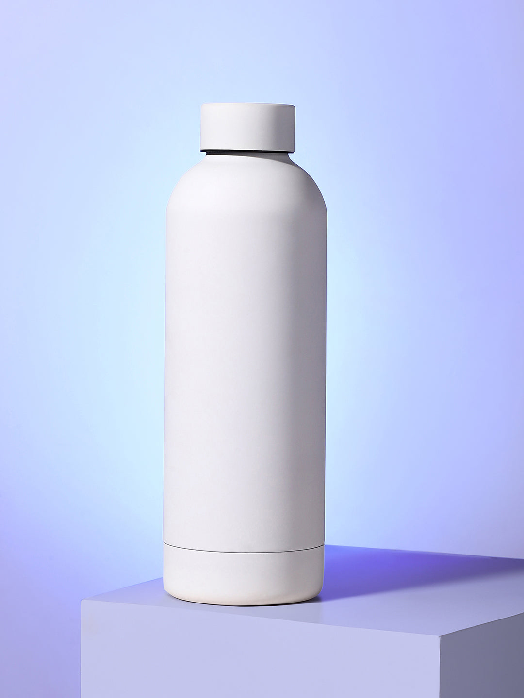 The On-The-Go Hydration Flask (500 Ml) - Chalk White