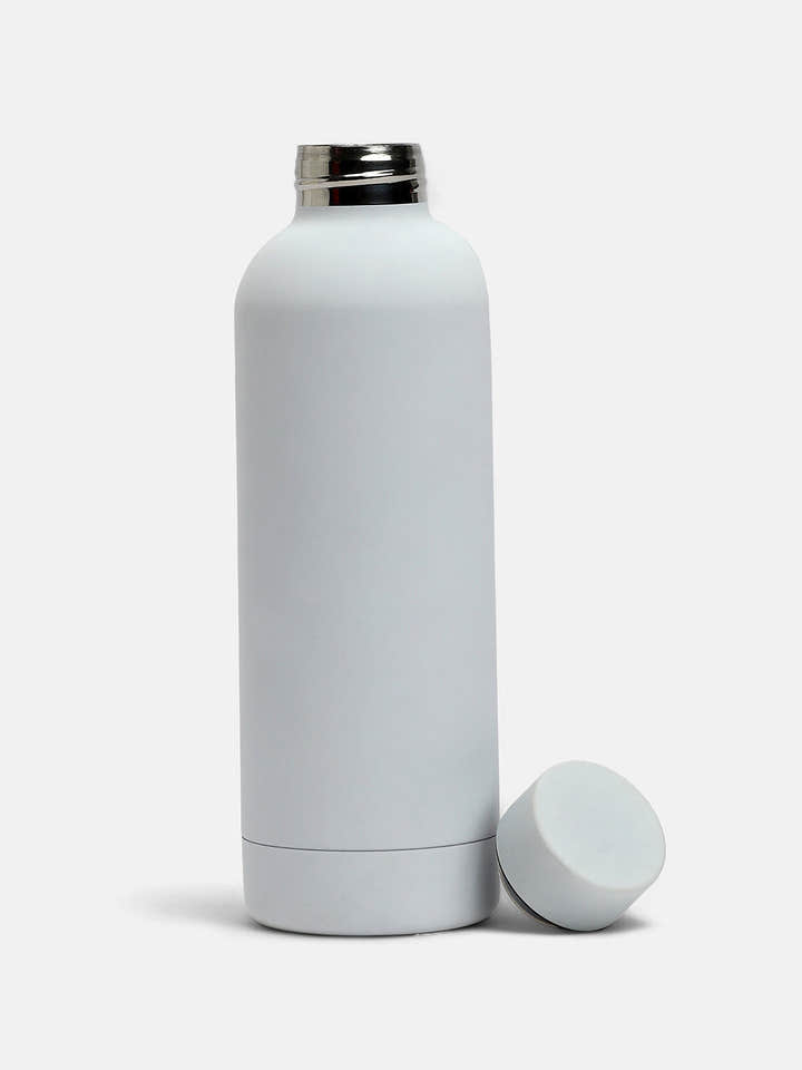 The On-The-Go Hydration Flask (500 Ml) - Chalk White