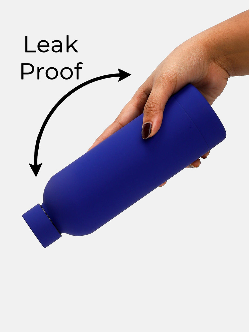 The On-The-Go Hydration Flask (500 Ml) - Cobalt Blue
