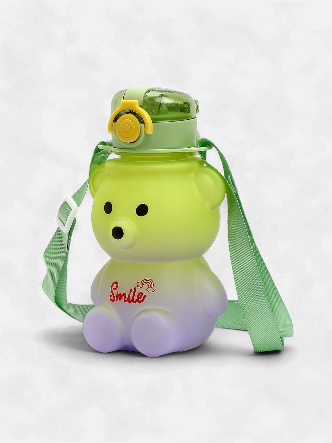 The Teddy Crossbody Sipper (580 Ml) - Pistachio Green & Lavender