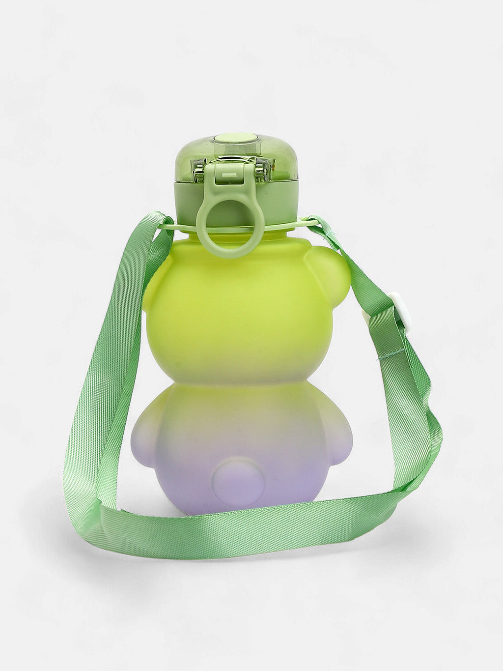 The Teddy Crossbody Sipper (580 Ml) - Pistachio Green & Lavender