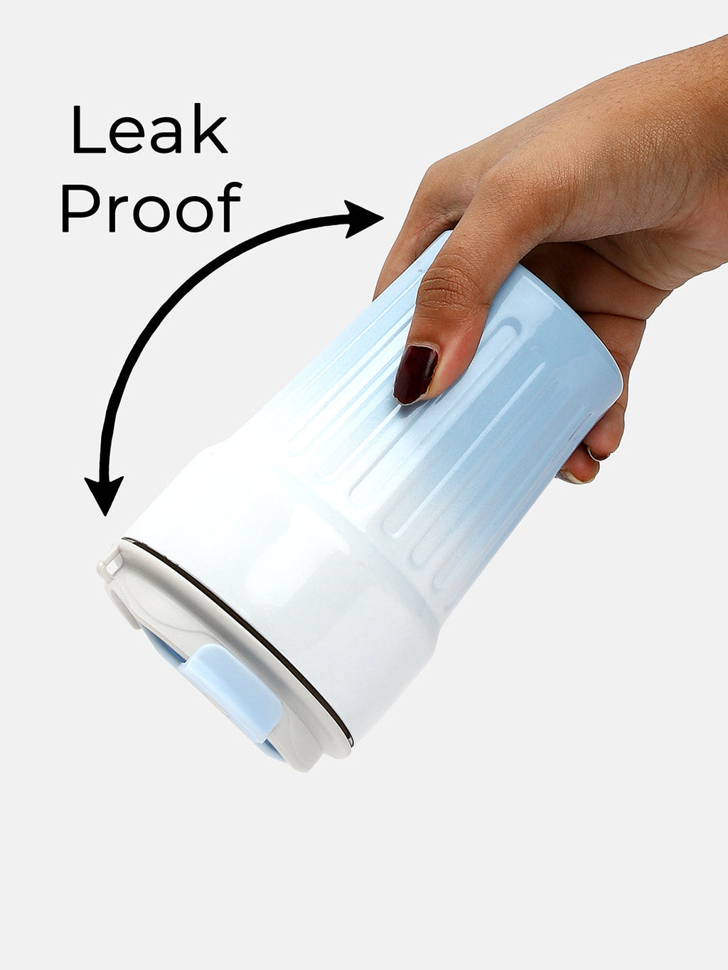 The Ombre Smart Vacuum Travel Mug (400 Ml) - Icy Blue