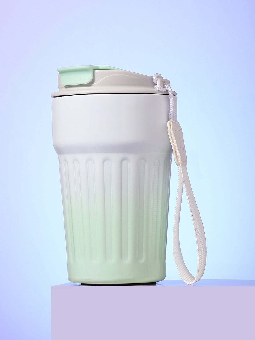 The Ombre Smart Vacuum Travel Mug (400 Ml) - Mint Green