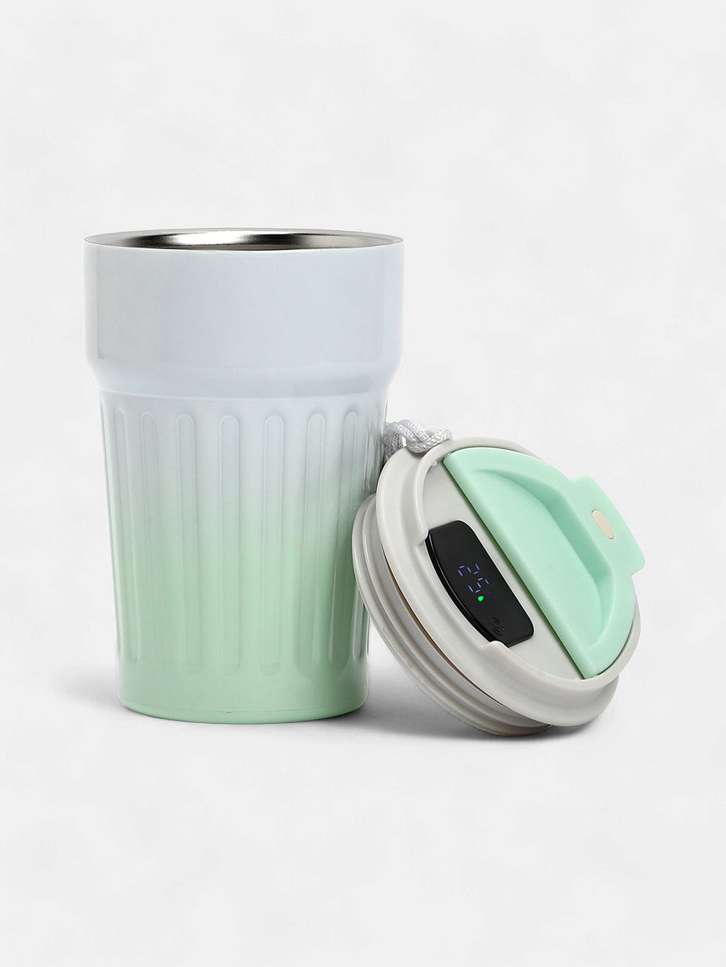 The Ombre Smart Vacuum Travel Mug (400 Ml) - Mint Green