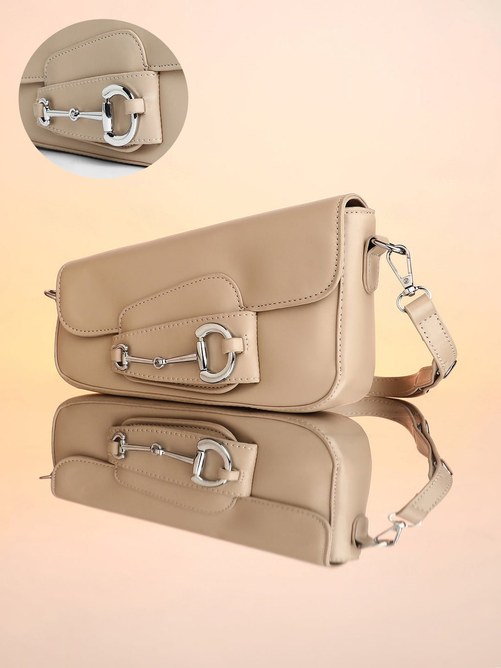 The Asymmetric Link Shoulder Bag
