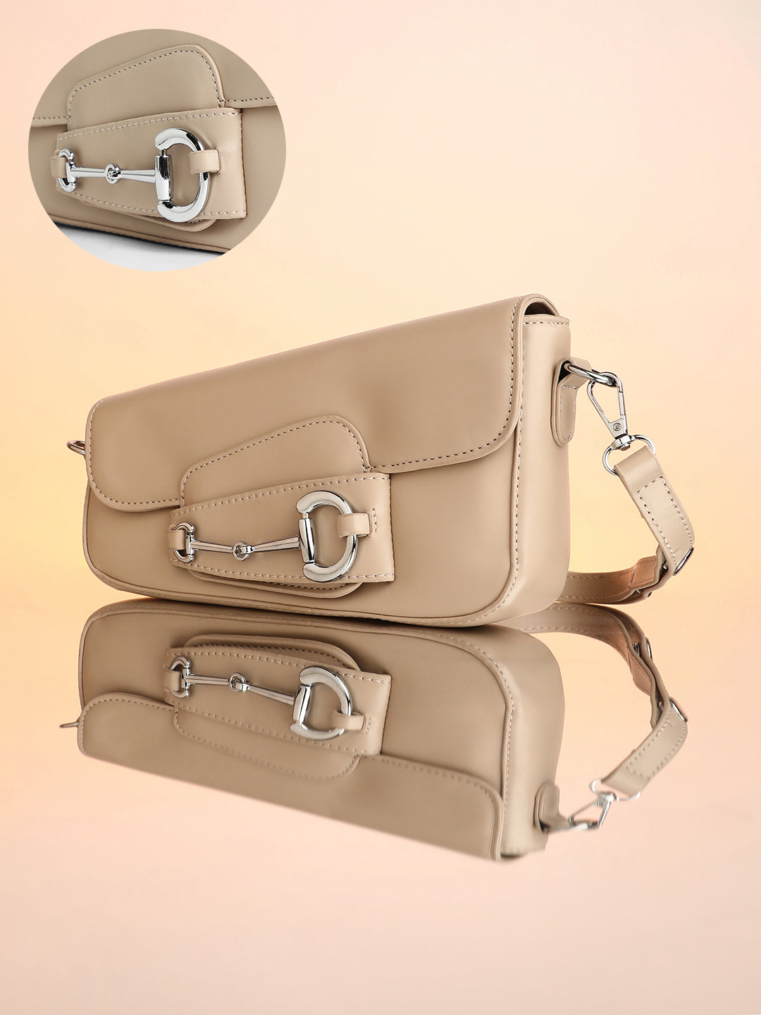 The Asymmetric Link Shoulder Bag