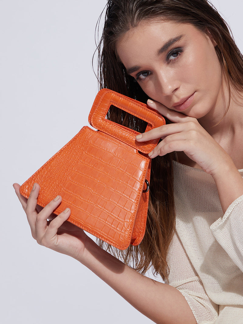 Tangerine Orange Mini Bag