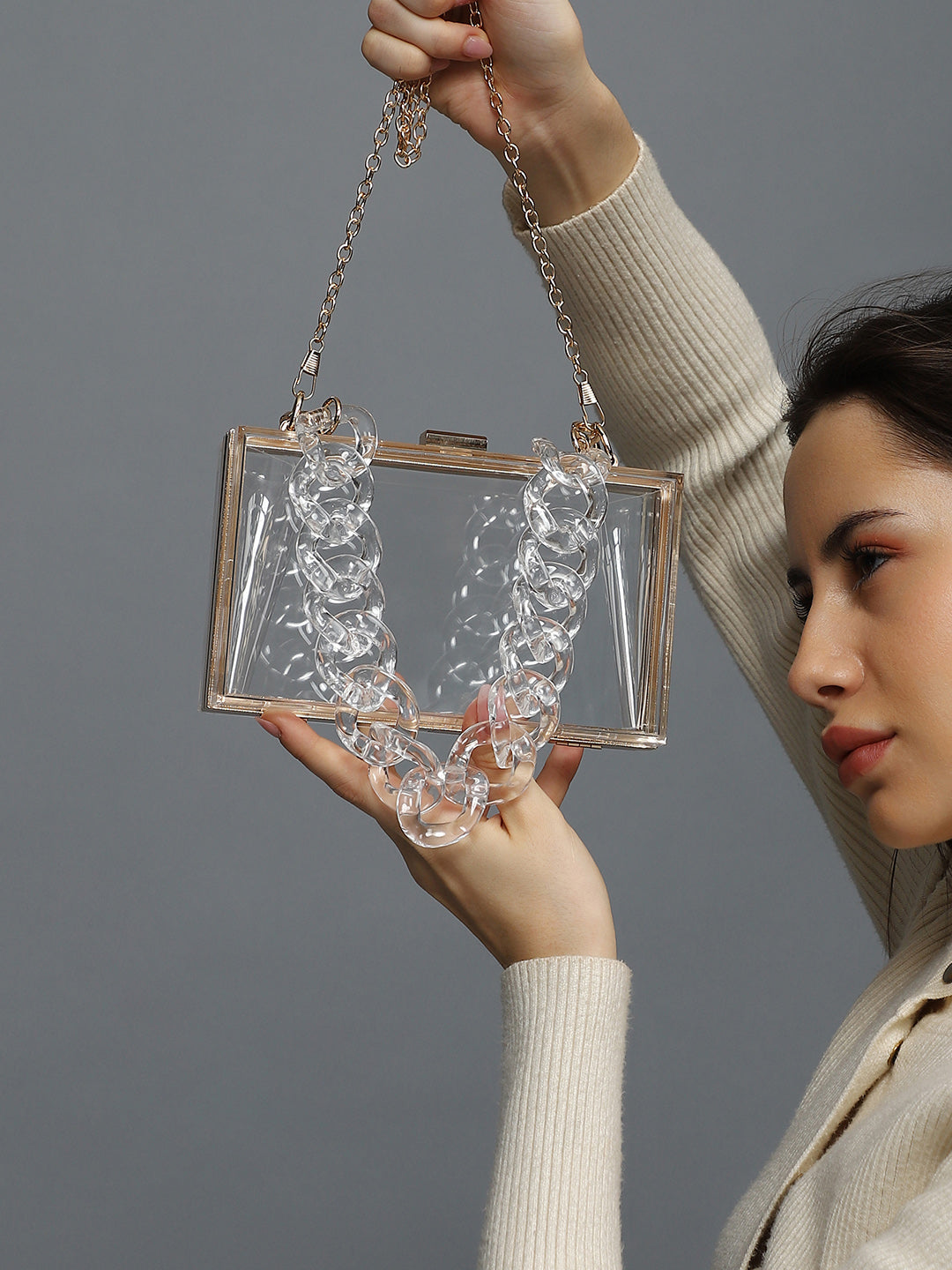 Illumine Transparent Mini Bag