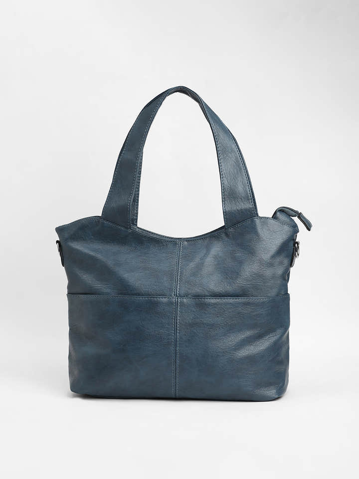 The Everyday City Tote Bag - Navy Blue