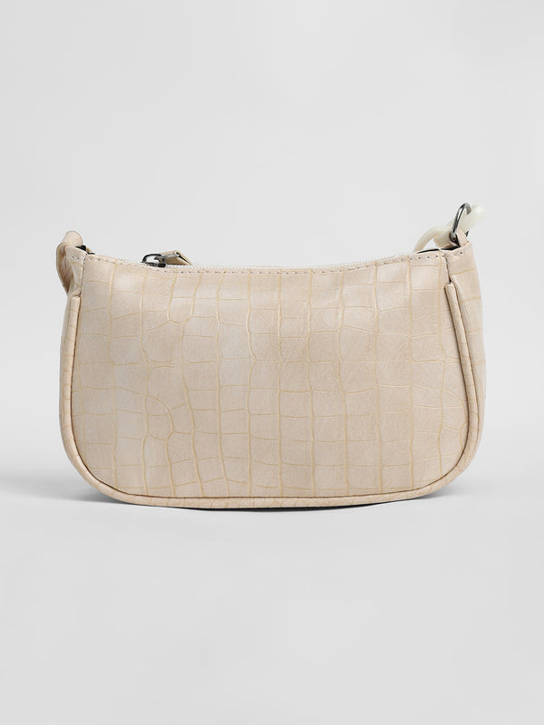 The Diem Shoulder Bag - Ivory White