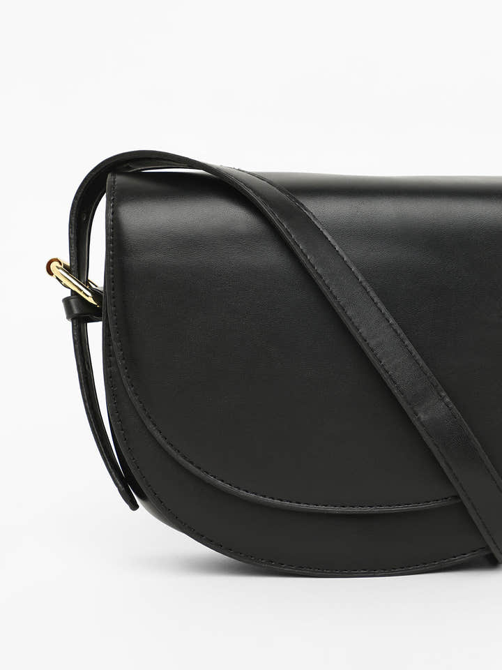 Urban Curve Sling Bag - Midnight Black