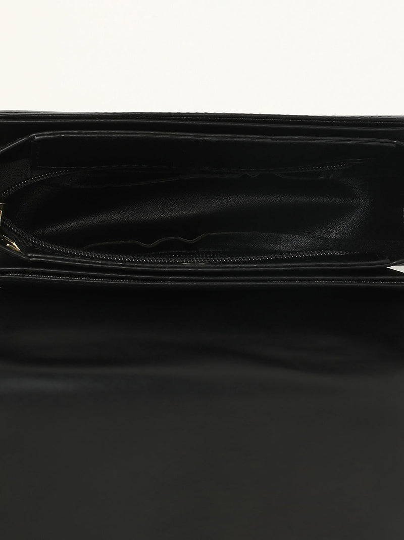 Urban Curve Sling Bag - Midnight Black