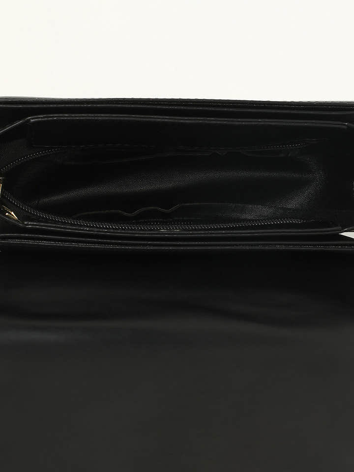 Urban Curve Sling Bag - Midnight Black