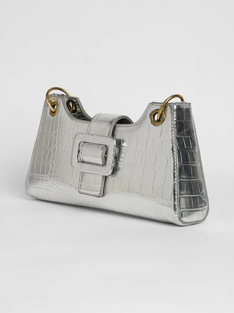 The Scale Buckle Shoulder Bag