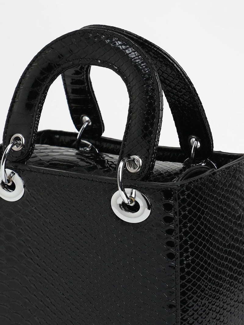 The Femina Hand Bag - Midnight Black