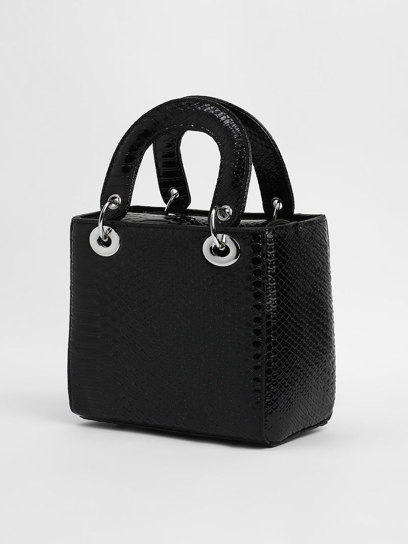 The Femina Hand Bag - Midnight Black