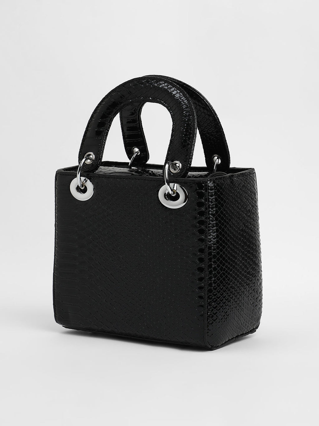 The Femina Hand Bag - Midnight Black