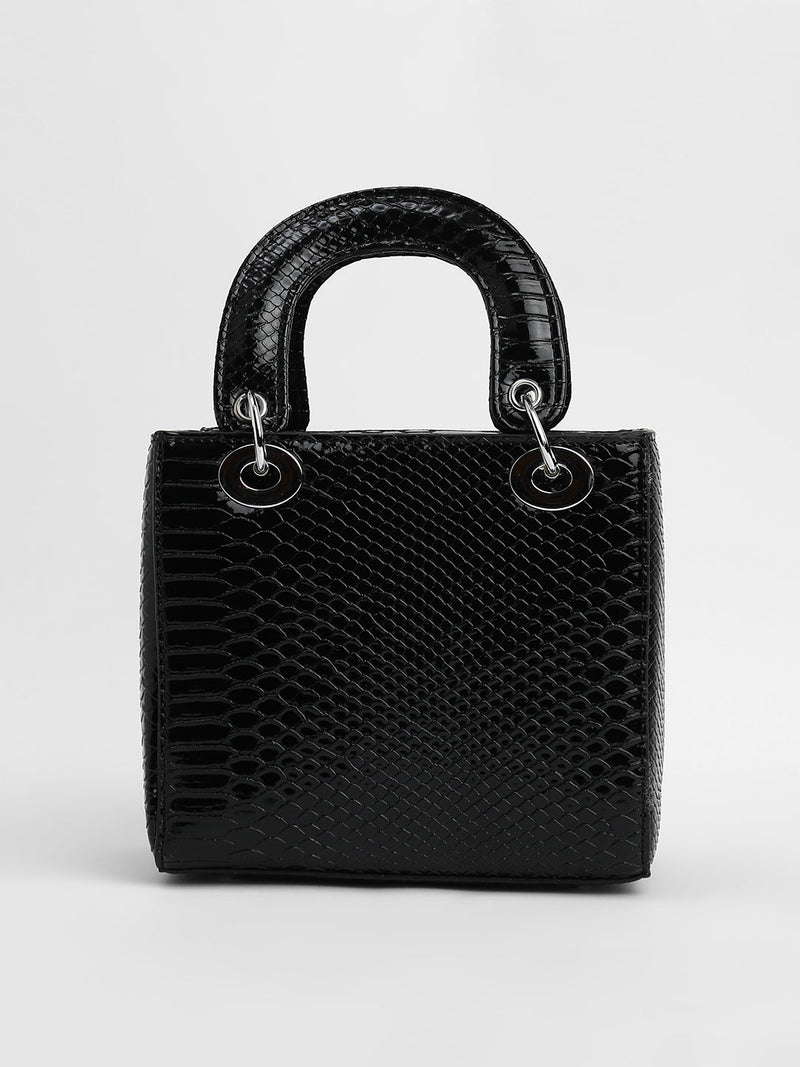 The Femina Hand Bag - Midnight Black