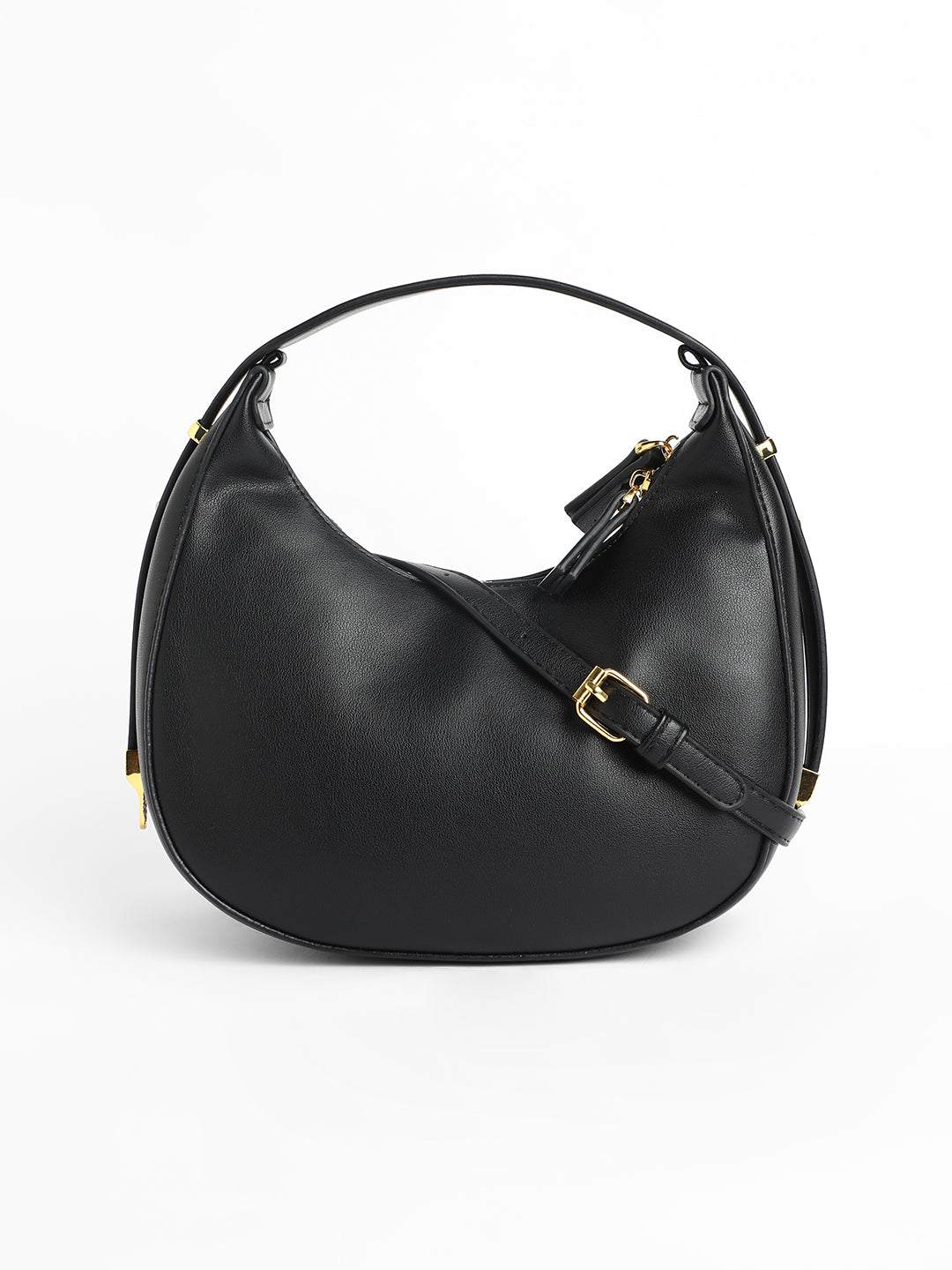 The Arch Hobo Bag - Midnight Black
