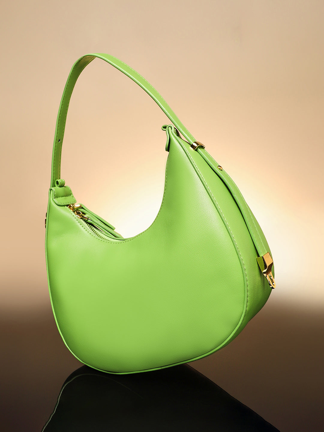 The Arch Hobo Bag - Kelly Green