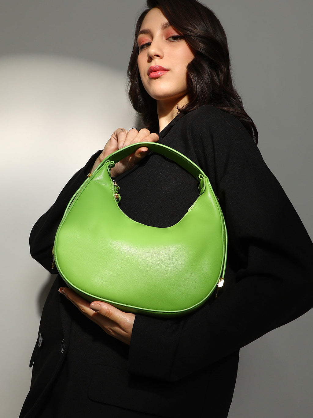 The Arch Hobo Bag - Kelly Green