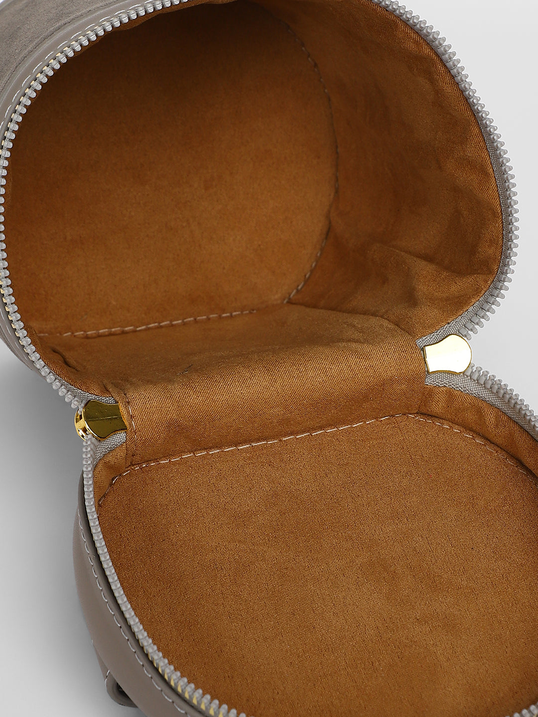 The Velvet Bucket Bag - Ash Grey