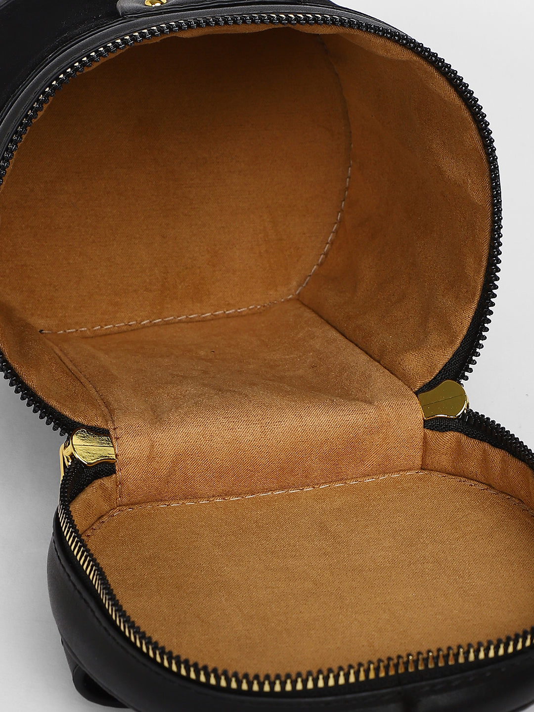 The Velvet Bucket Bag - Midnight Black