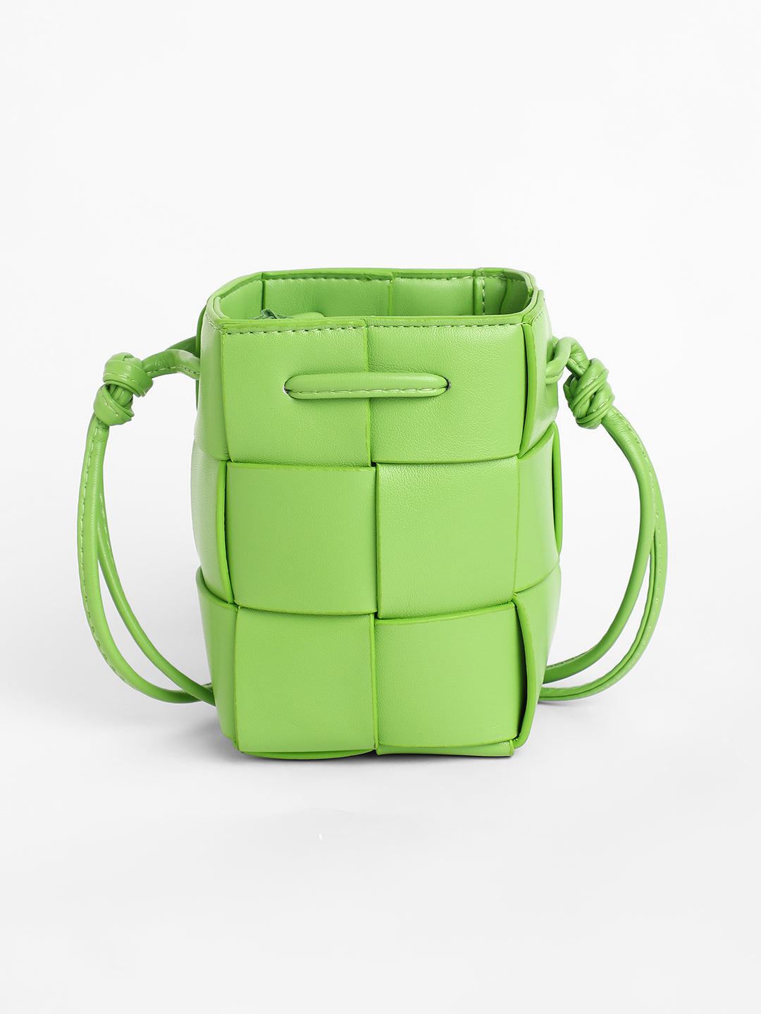 The Interwine Bucket Bag - Kelly Green