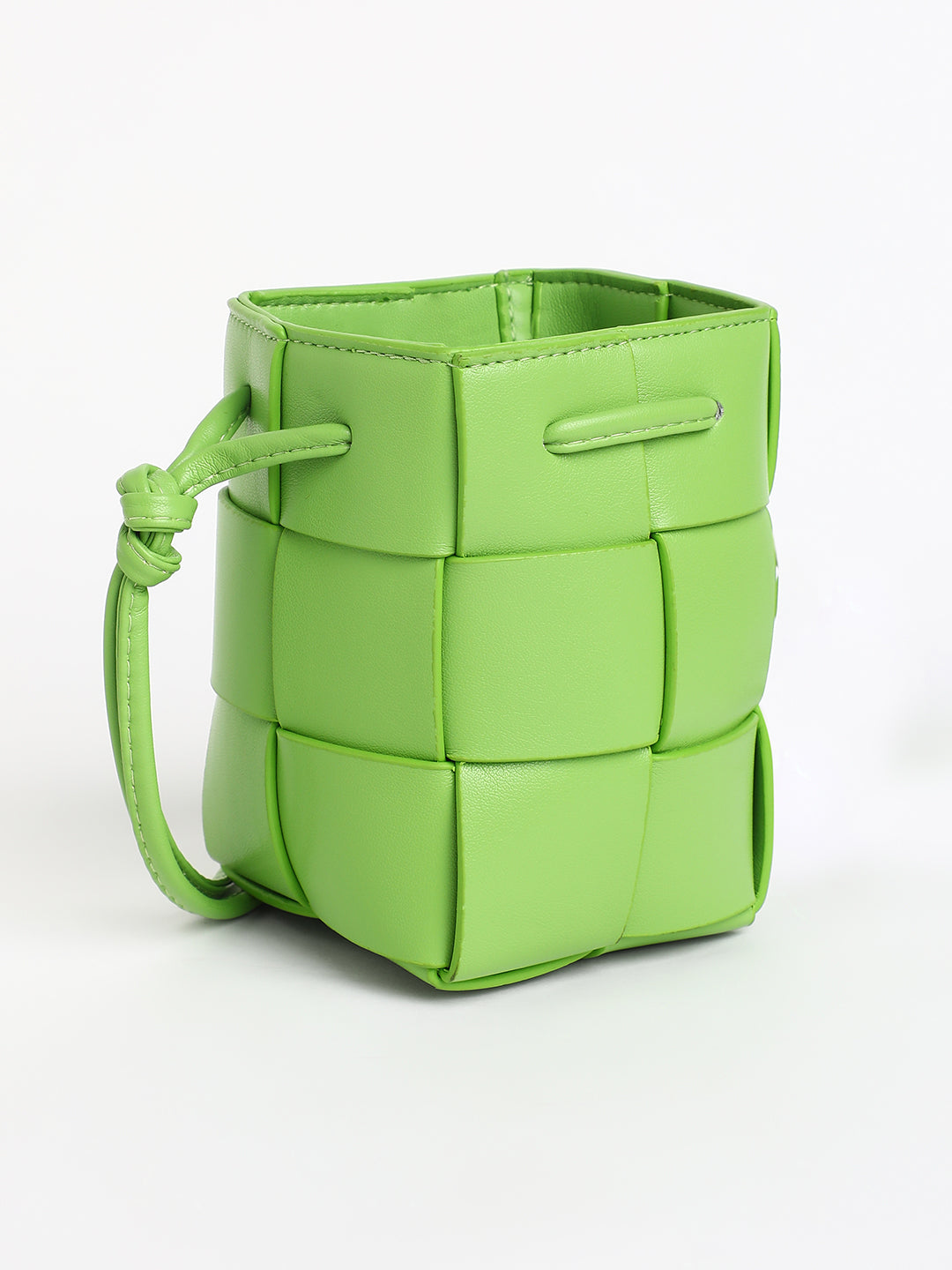 The Interwine Bucket Bag - Kelly Green